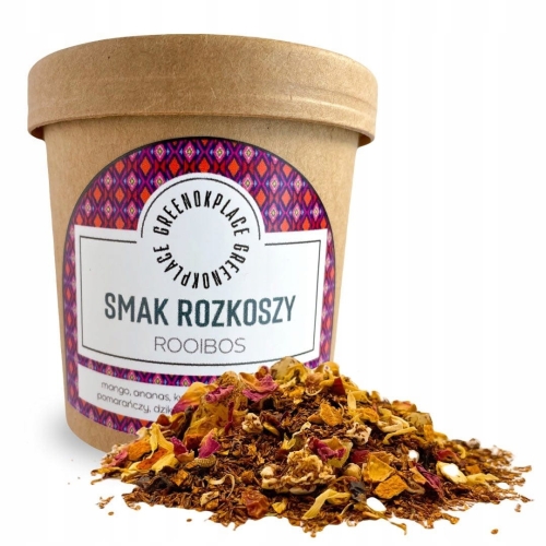 Przejdź do produktu Herbata Rooibos Smak Rozkoszy na prezent 50g.  