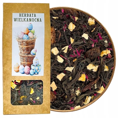 Przejdź do produktu Herbata czarna liściasta Wielkanocna na prezent 50g.
