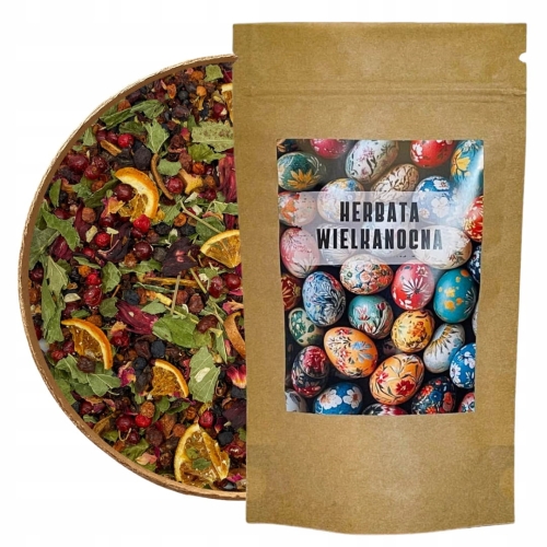 Przejdź do produktu Herbata Owocowa Zapach Wiosny  Wielkanocna na prezent 50g.