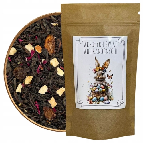 Przejdź do produktu Herbata Czarna liściasta Wielkanocna na prezent 50g.