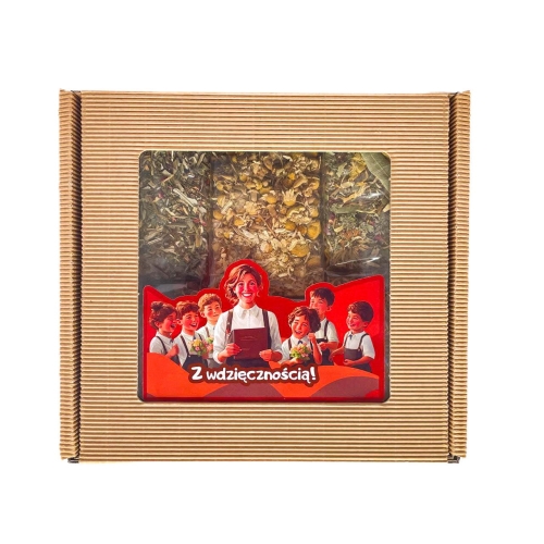 Przejdź do produktu Zestaw Herbat Ziołowych dla nauczyciela na prezent 300g.