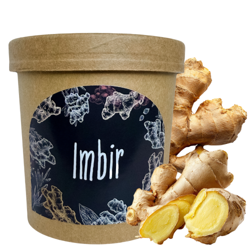 Przejdź do produktu Imbir Suszony Korzeń 50g.   