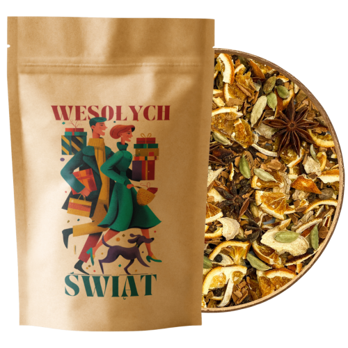 Przejdź do produktu Przyprawy do Grzańca z Pomarańczą na prezent Święta 50g.