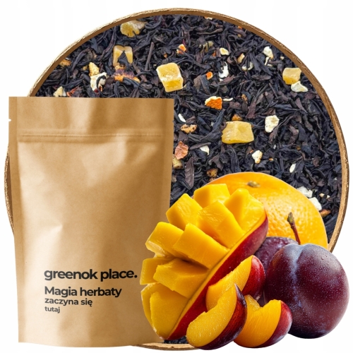 Przejdź do produktu Herbata oolong DA HONG PAO CZERWONE SŁOŃCE 1000g chińska pomarańcza mango