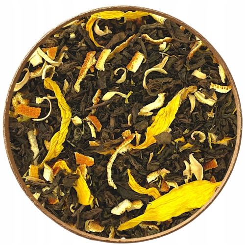 Przejdź do produktu Herbata czerwona PU-ERH POMARAŃCZA 1000g
