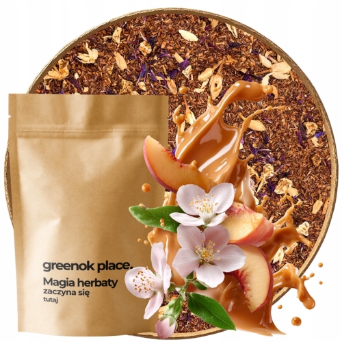 Przejdź do produktu ROOIBOS KARMELOWA AFRYKA 1000g karmel brzoskwinia jaśmin herbata KARMELOWA