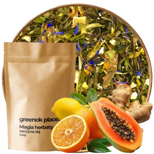 Przejdź do produktu Herbata biała DELIKATNE DOTKNIĘCIE 1000g pai mu tan cytryna pomarańcza