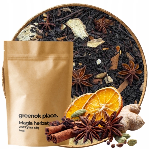 Przejdź do produktu Herbata czarna GARAM MASALA 1000g indyjska anyż cynamon rozgrzewająca