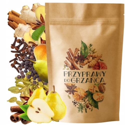 Przejdź do produktu PRZYPRAWY DO GRZAŃCA Z GRUSZKĄ 1000g cynamon zestaw mieszanka HURT
