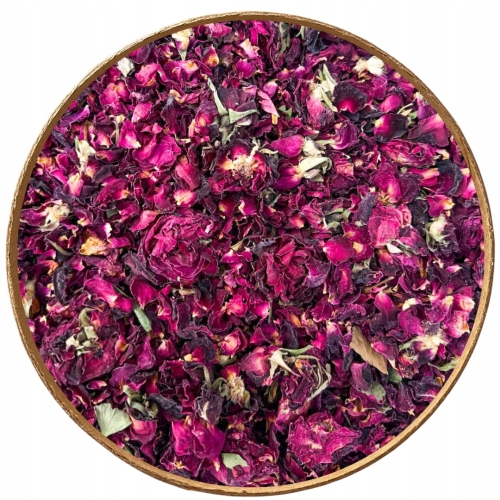 Przejdź do produktu KWIAT RÓŻY PŁATKI 1000g płatek pąki róża kwiaty jadalne suszone 1kg