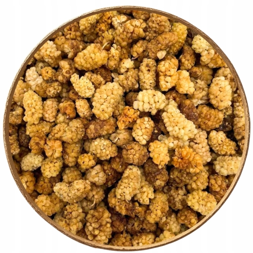 Przejdź do produktu MORWA BIAŁA CAŁY OWOC 1000g suszona owoce morwy białej herbata 1kg