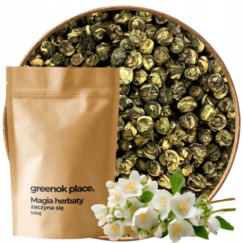 Przejdź do produktu Herbata zielona CESARSKA PERŁA 1000g LONG ZHU JAŚMINOWA PREMIUM