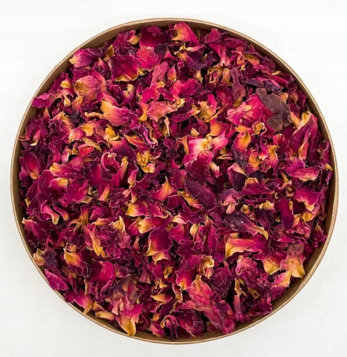 Przejdź do produktu PŁATKI RÓŻY 1000g suszone płatek kąpieli 1kg róże KWIATY JADALNE