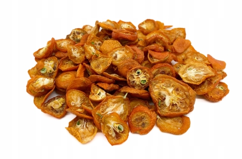 Przejdź do produktu KUMKWAT SUSZONY 1000g plastry do herbaty koktajli owoce 1kg KUMQUAT