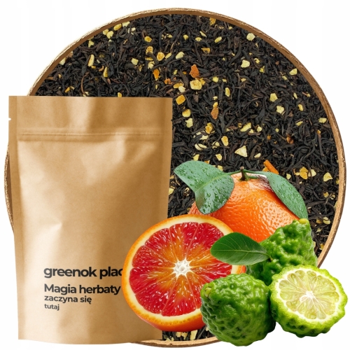 Przejdź do produktu Herbata czarna EARL GREY POMARAŃCZA 1000g z bergamotką WYSOKA JAKOŚĆ