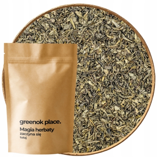 Przejdź do produktu Herbata zielona CHUN MEE PREMIUM 1000g chińska pobudzająca JAKOŚĆ