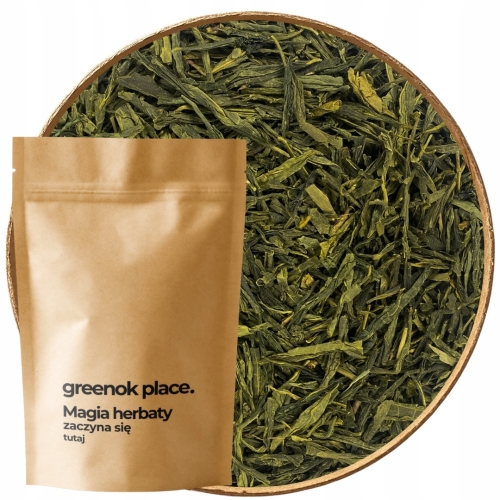 Przejdź do produktu Herbata zielona SENCHA 1000g liściasta chińska hurt JAKOŚĆ