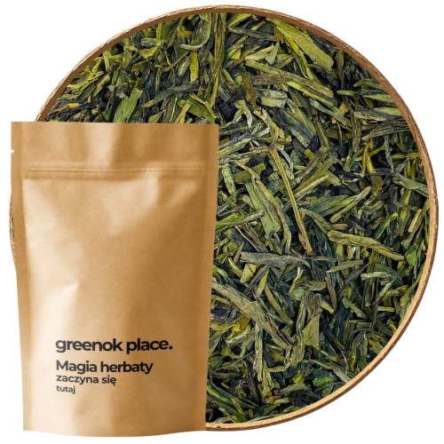 Przejdź do produktu Herbata zielona LUNG CHING 1000g smocze żródło dragon well chińska HURT