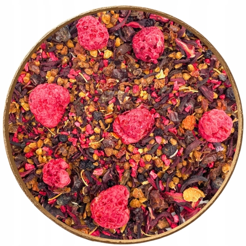 Przejdź do produktu Herbata owocowa MALINOWA 1kg