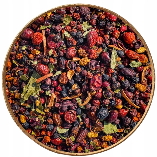 Przejdź do produktu Herbata owocowa PORZECZKOWE ORZEŹWIENIE 1kg