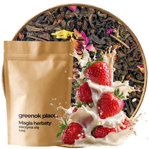 Przejdź do produktu Herbata czerwona PU-ERH KREMOWA TRUSKAWKA 1000g chińska YUNNAN JAKOŚĆ HURT