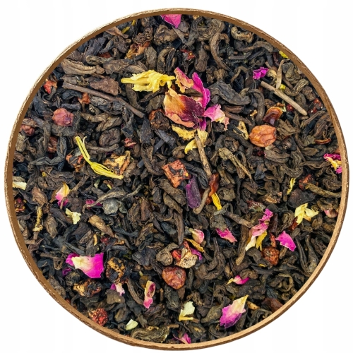 Przejdź do produktu Herbata czerwona PU-ERH KREMOWA TRUSKAWKA 1kg