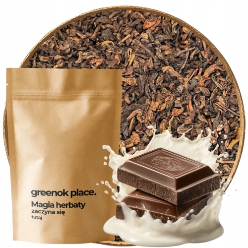 Przejdź do produktu Herbata czerwona PU-ERH MLECZNA CZEKOLADA 1000g chocolate puerh YUNNAN HURT