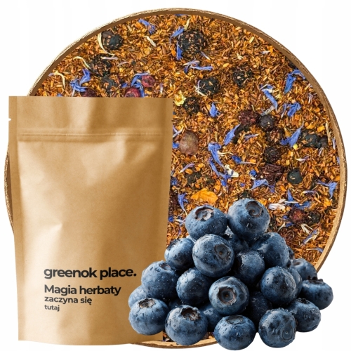 Przejdź do produktu Herbata ROOIBOS LEŚNA JAGODA 1000g owoce leśne jagodowa 1kg HURT