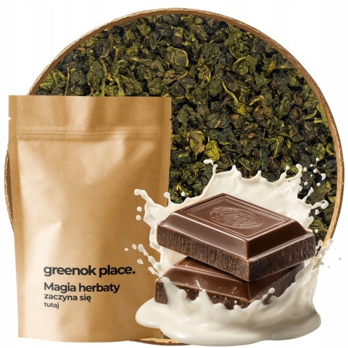 Przejdź do produktu Herbata OOLONG MLECZNA CZEKOLADA 1000g milk chocolate aromatyczna 1kg HURT