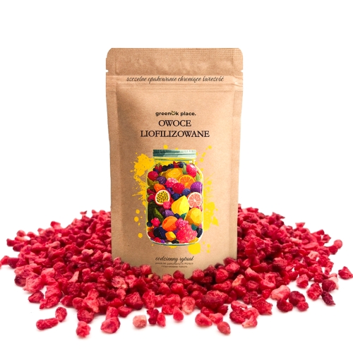Przejdź do produktu Malina Liofilizowana grys 