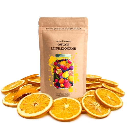 Przejdź do produktu Pomarańcza Liofilizowana plastry 