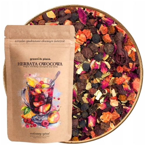 Przejdź do produktu Herbata Owocowa Duet Truskawki z Lawendą 