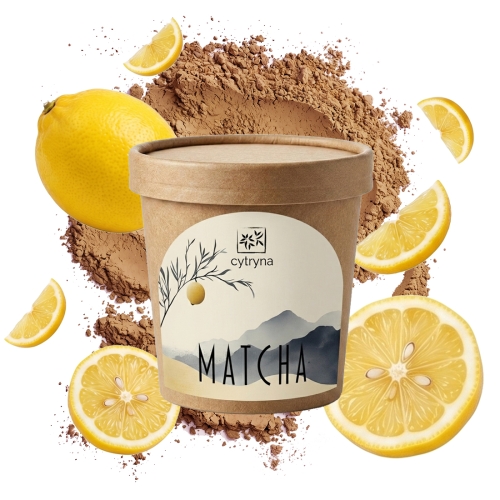 Przejdź do produktu Matcha Cytryna w proszku naturalna owocowa 50g