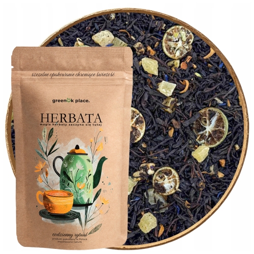 Przejdź do produktu Herbata czarna liściasta Tropikalne Marzenie 