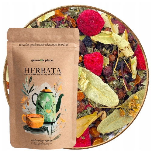 Przejdź do produktu Herbata Owocowa Malina-Lipa 