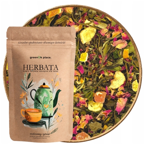 Przejdź do produktu Herbata liściasta Biała Różana Miłość 