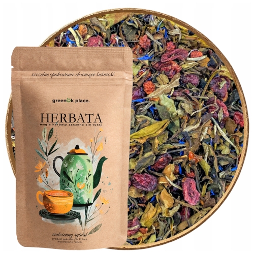 Przejdź do produktu Herbata biała liściasta Leśne Witaminy 