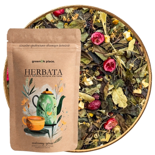 Przejdź do produktu Herbata biała liściasta Leśny Spokój 