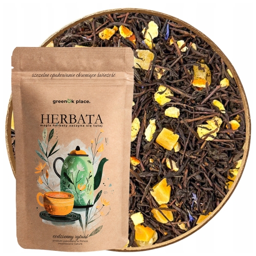 Przejdź do produktu Herbata czarna liściasta Mango-Ananas