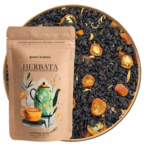 Przejdź do produktu Herbata czarna liściasta Słodki Zachód Słońca 