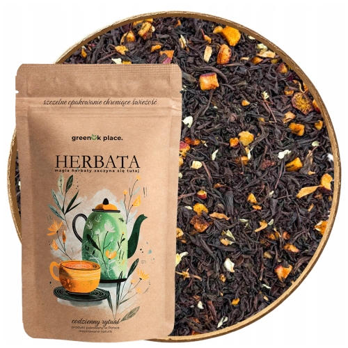 Przejdź do produktu Herbata czarna liściasta Śliwka w Karamelu 