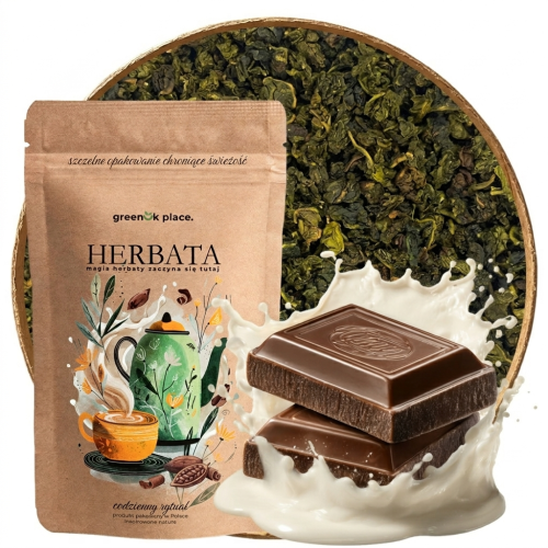 Przejdź do produktu Herbata liściasta Oolong Mleczna czekolada