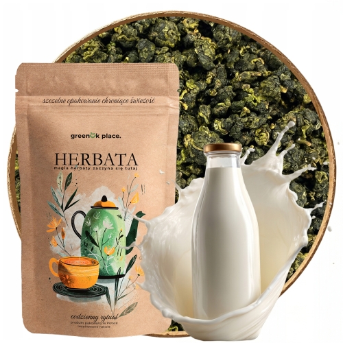 Przejdź do produktu Herbata liściasta Oolong Milk Pemium