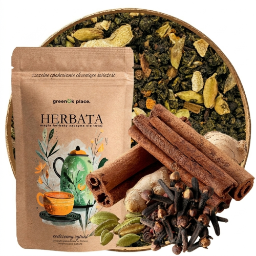 Przejdź do produktu Herbata liściasta rozgrzewająca Oolong Korzenna