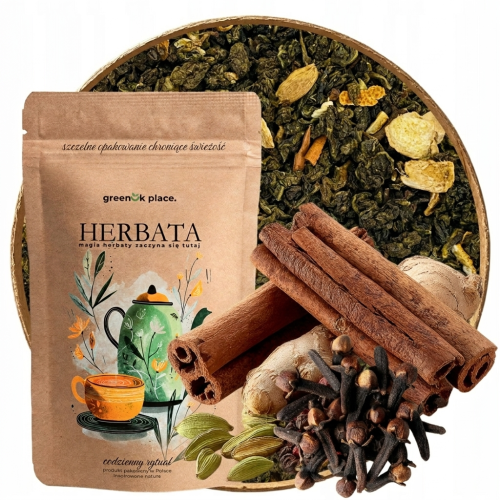 Przejdź do produktu Herbata liściasta rozgrzewająca Oolong Grzaniec