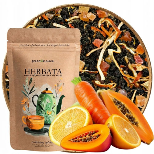 Przejdź do produktu Herbata liściasta Oolong Marchewkowe Ciastko 