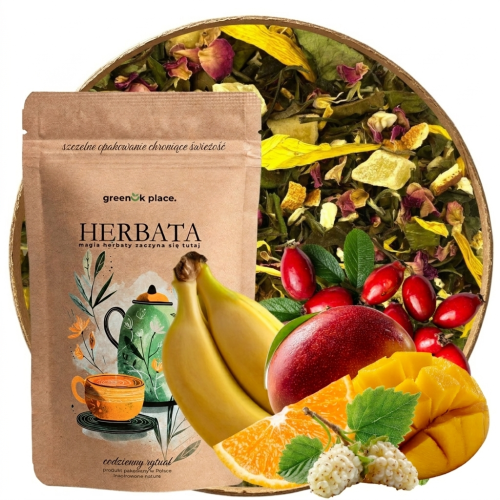 Przejdź do produktu Herbata liściasta Biała Letni Poranek 