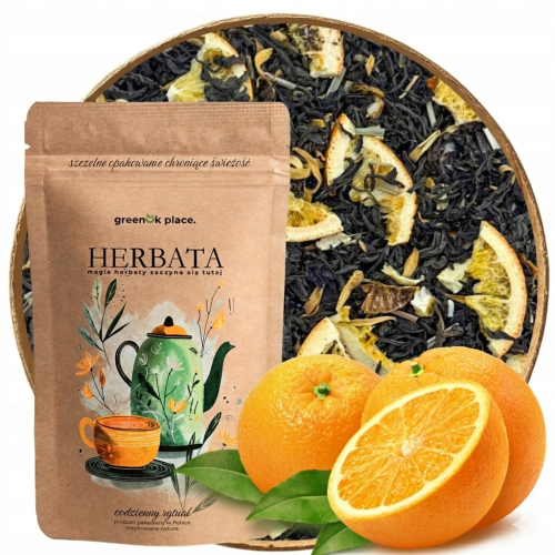 Przejdź do produktu Herbata czarna liściasta Słodka pomarańcza