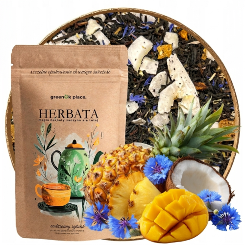 Przejdź do produktu Herbata czarna liściasta Smak tropików