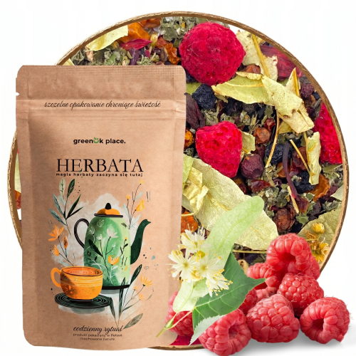 Przejdź do produktu Herbata Owocowa Malina-Lipa 